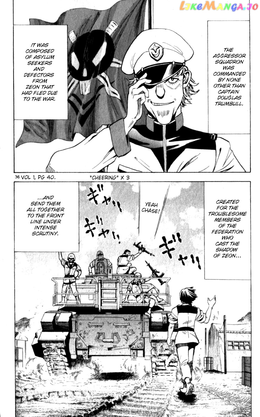 Mobile Suit Gundam Aggressor chapter 1 - page 36