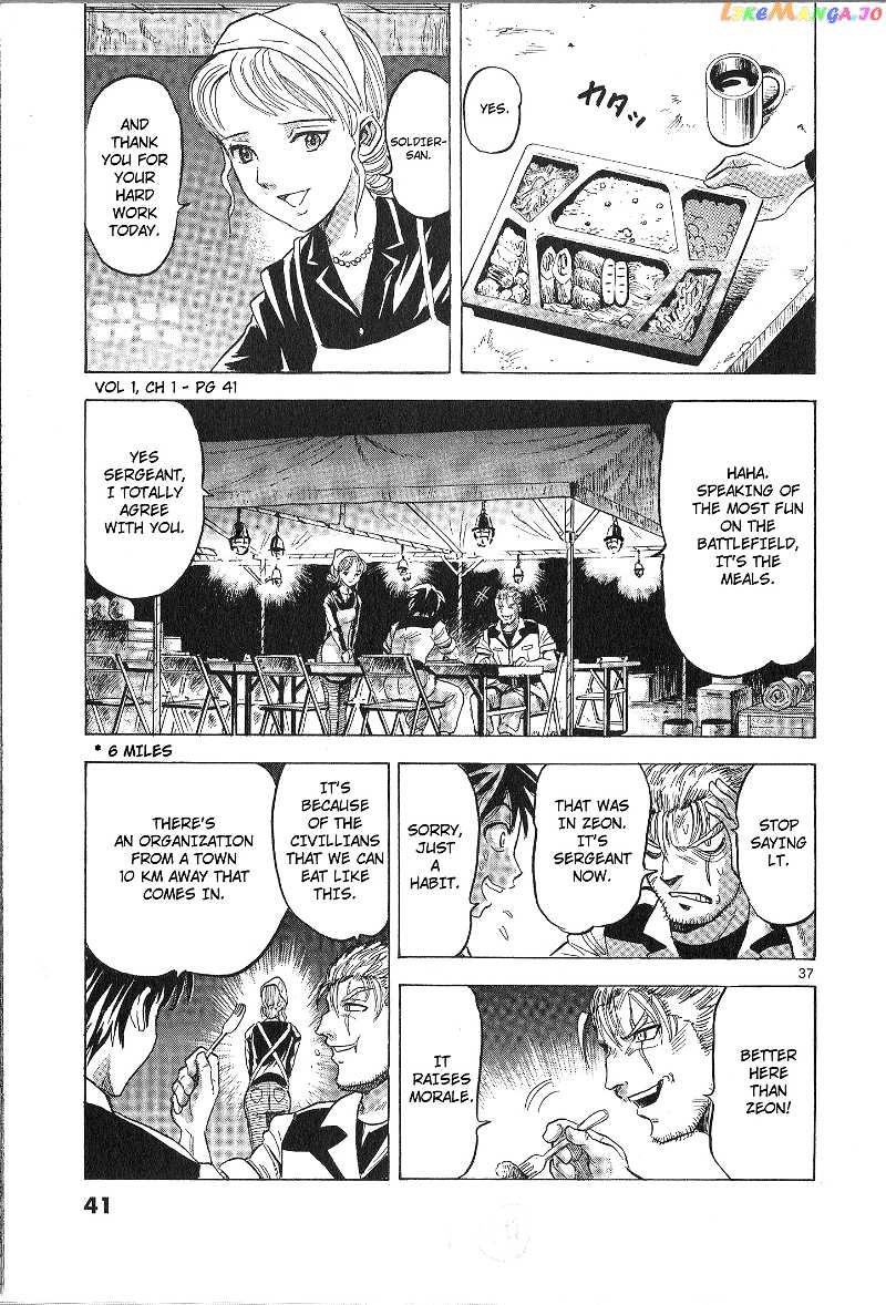 Mobile Suit Gundam Aggressor chapter 1 - page 37