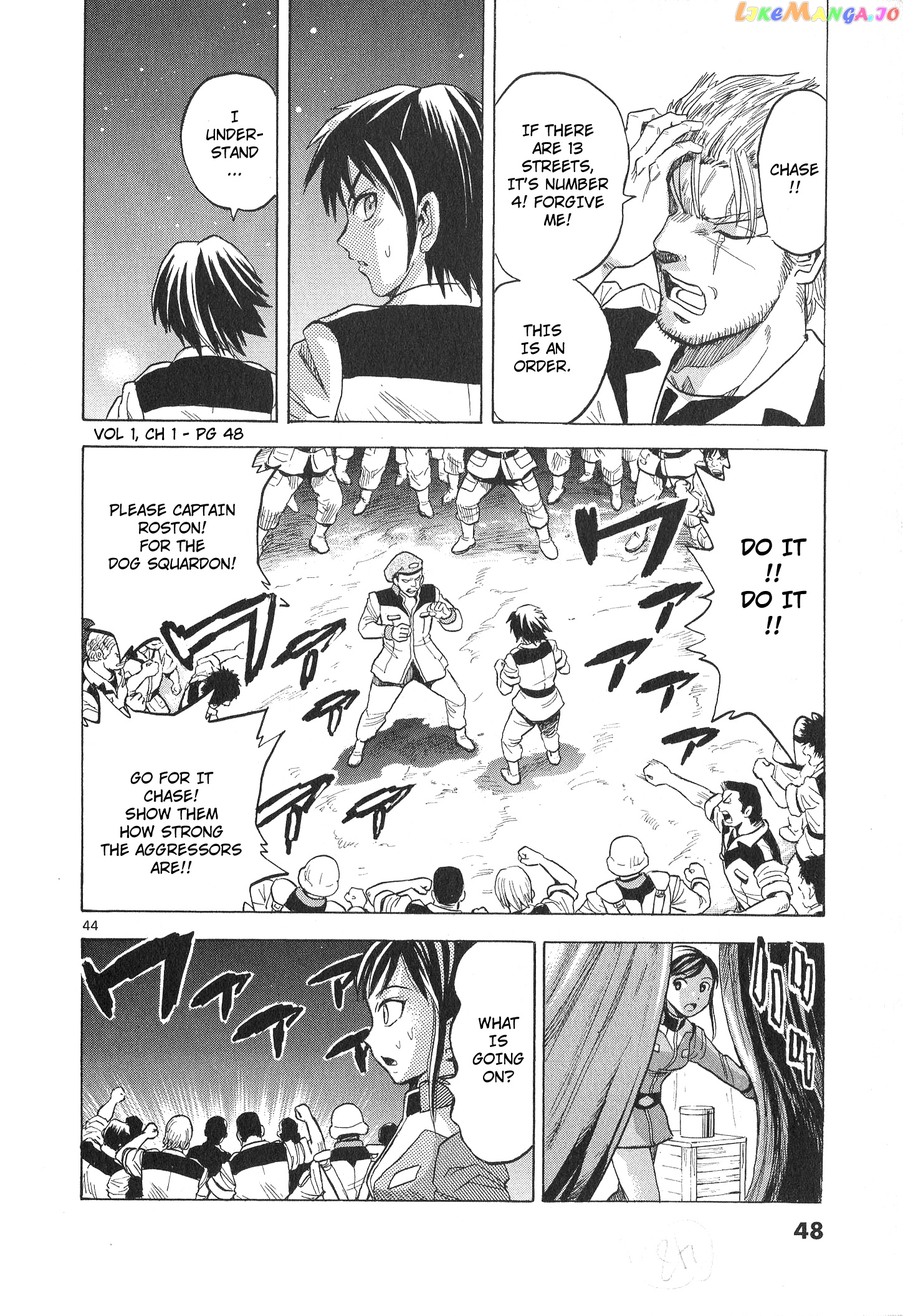 Mobile Suit Gundam Aggressor chapter 1 - page 44