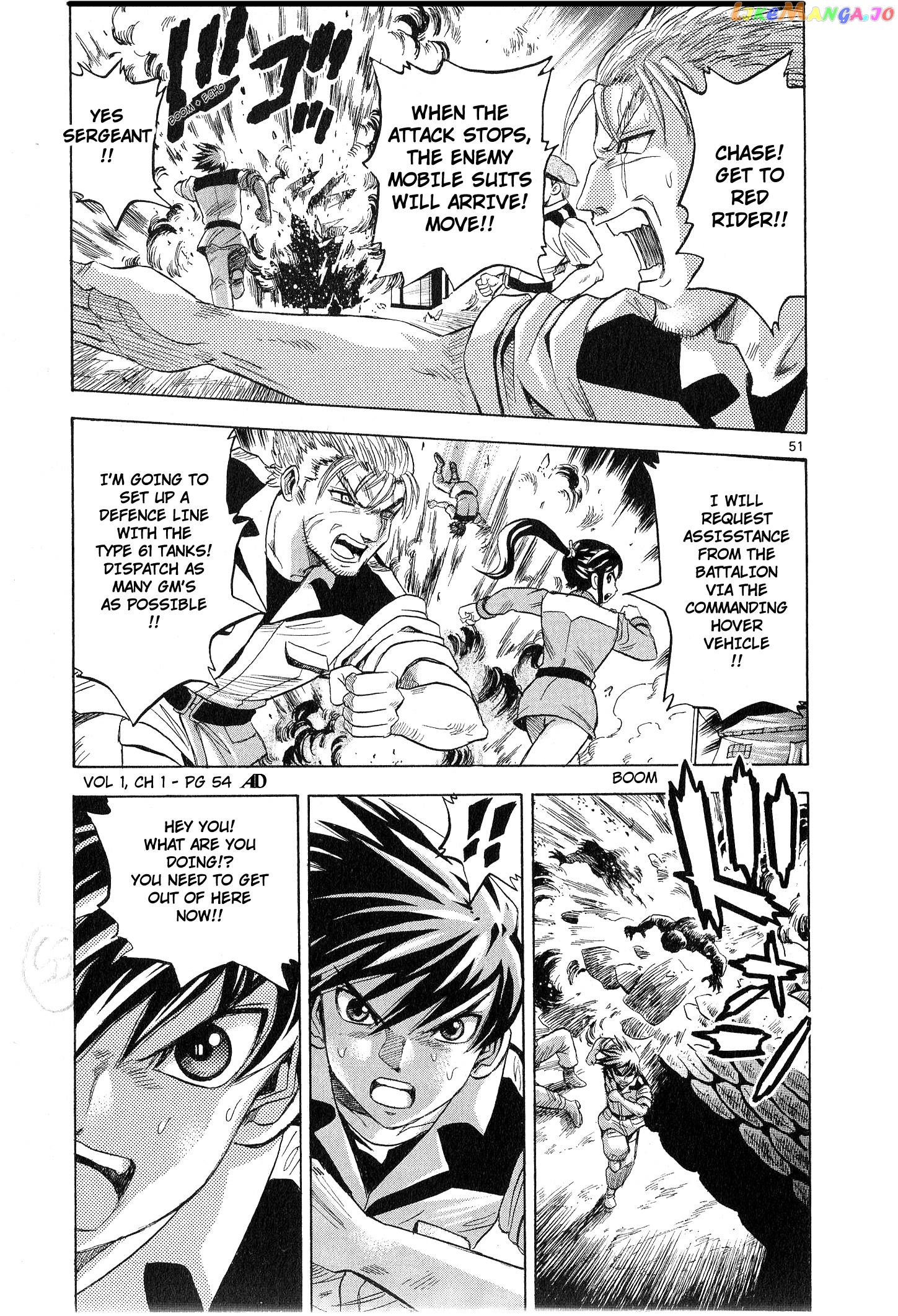 Mobile Suit Gundam Aggressor chapter 1 - page 51