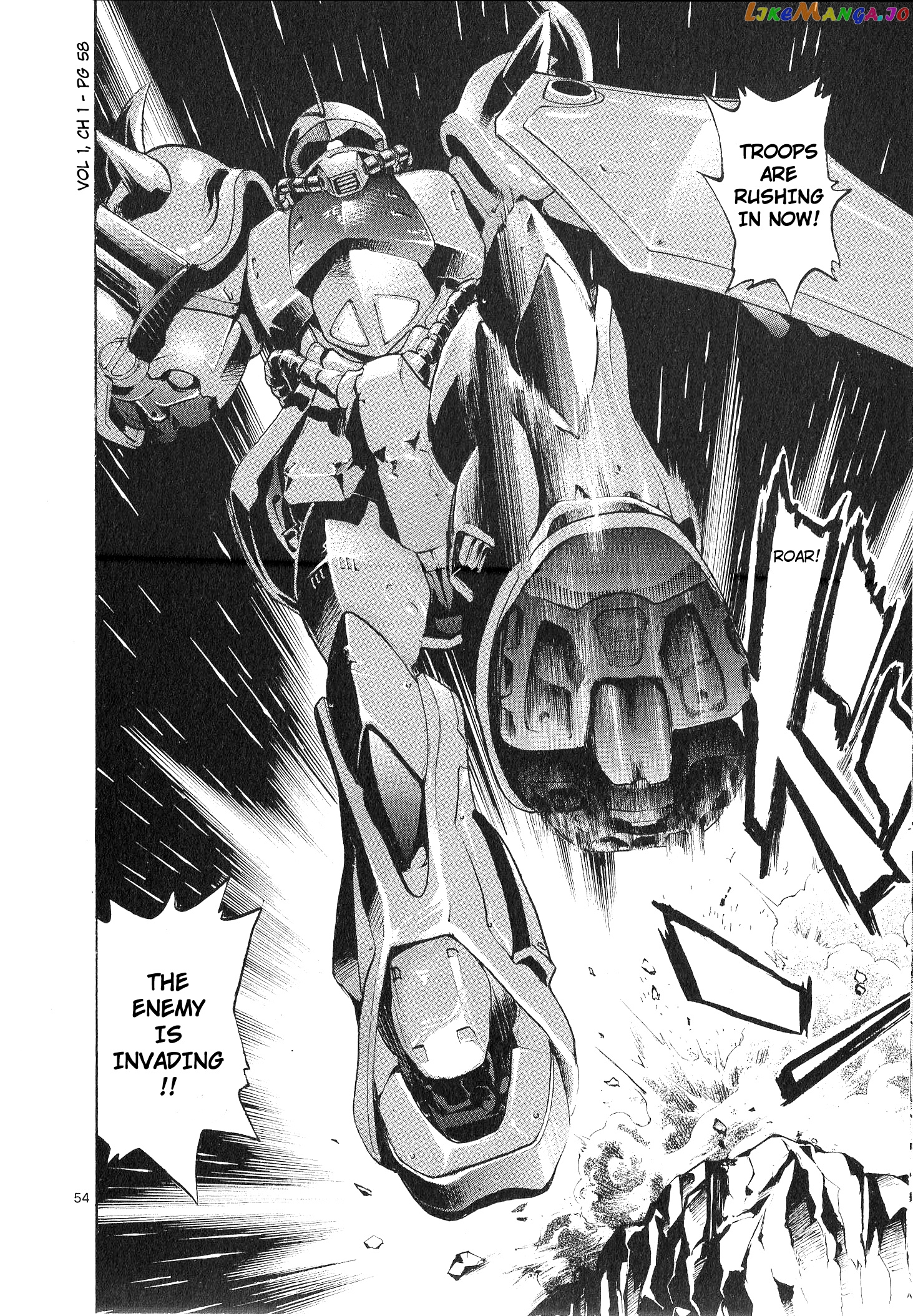 Mobile Suit Gundam Aggressor chapter 1 - page 54