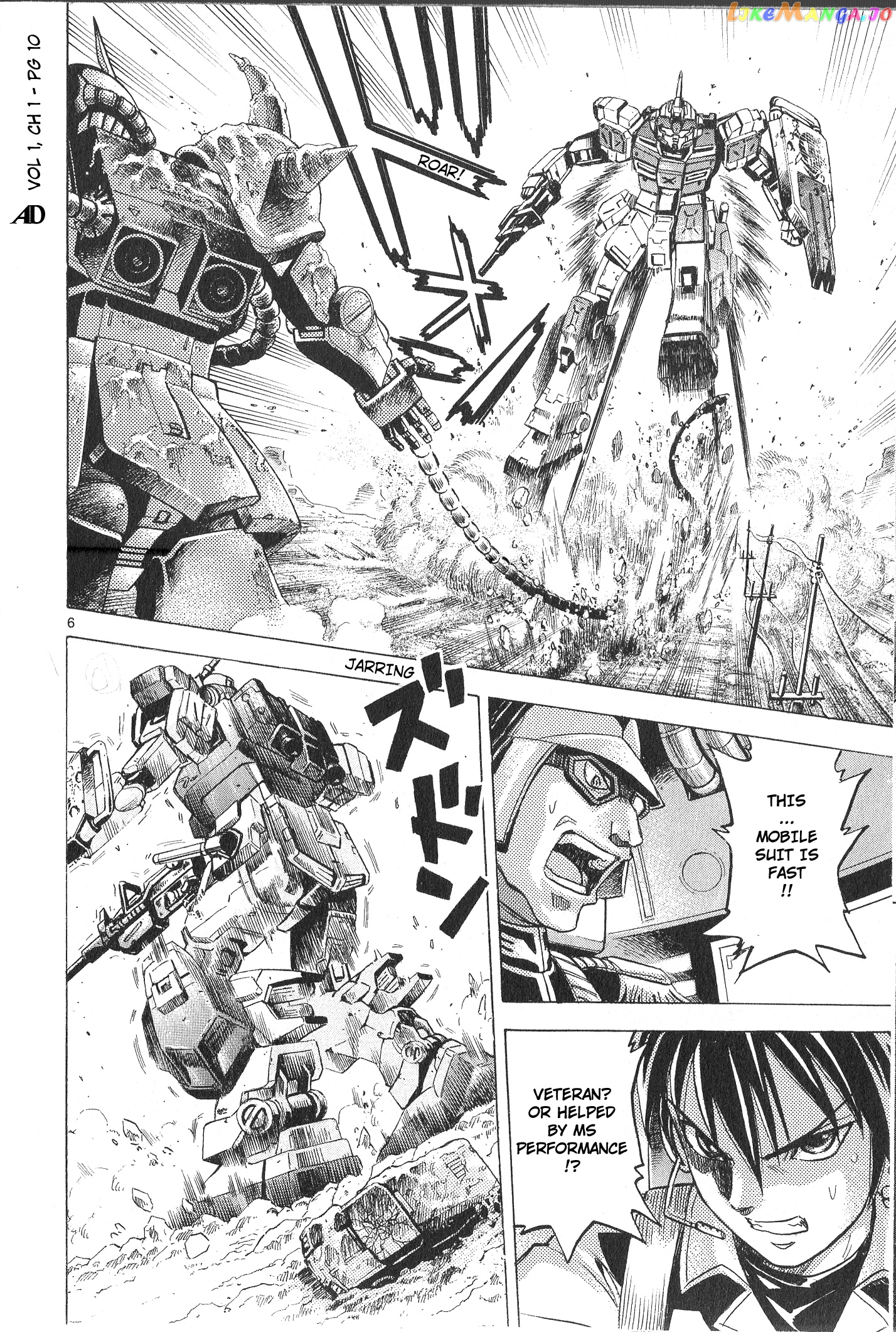 Mobile Suit Gundam Aggressor chapter 1 - page 6