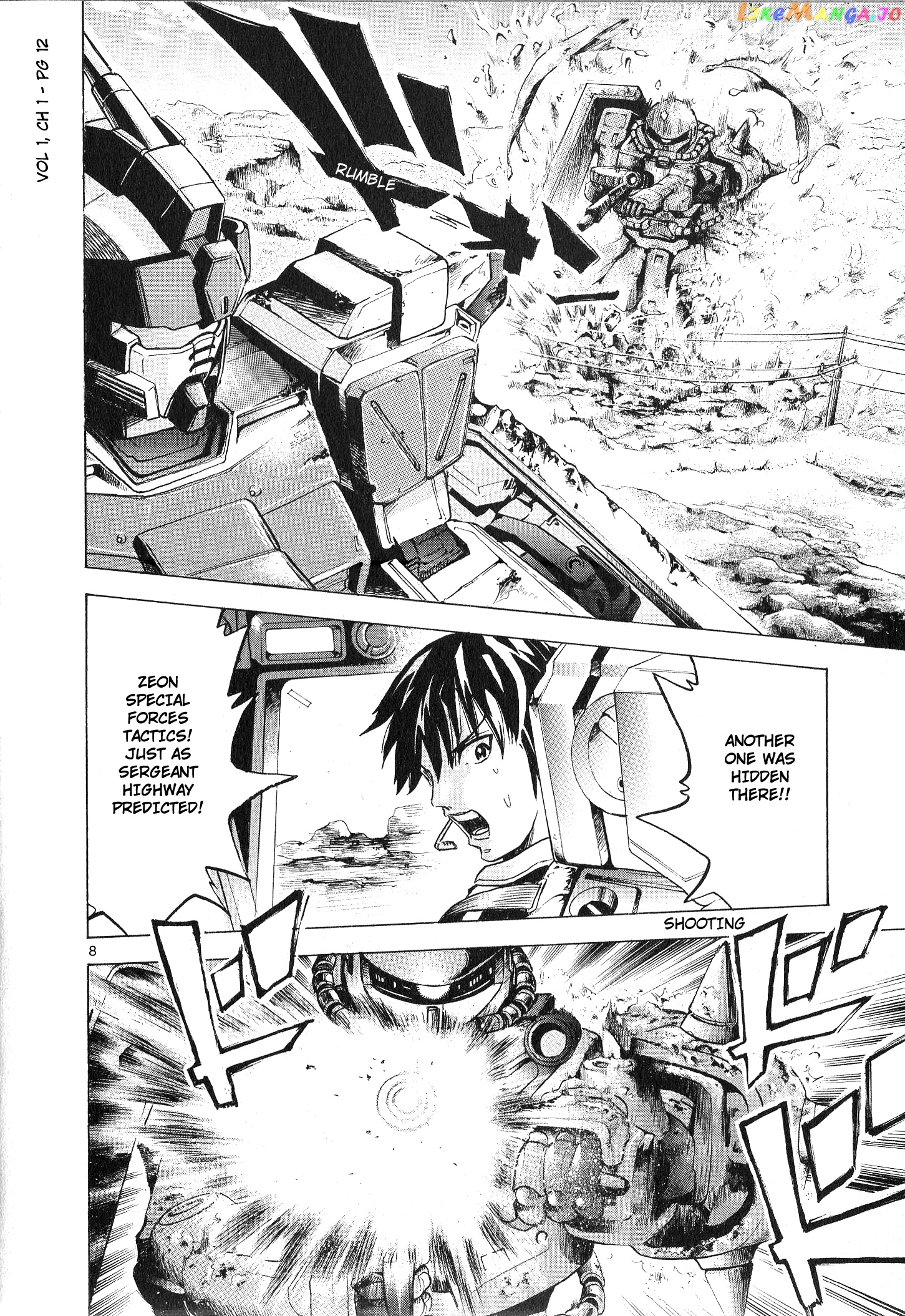 Mobile Suit Gundam Aggressor chapter 1 - page 8