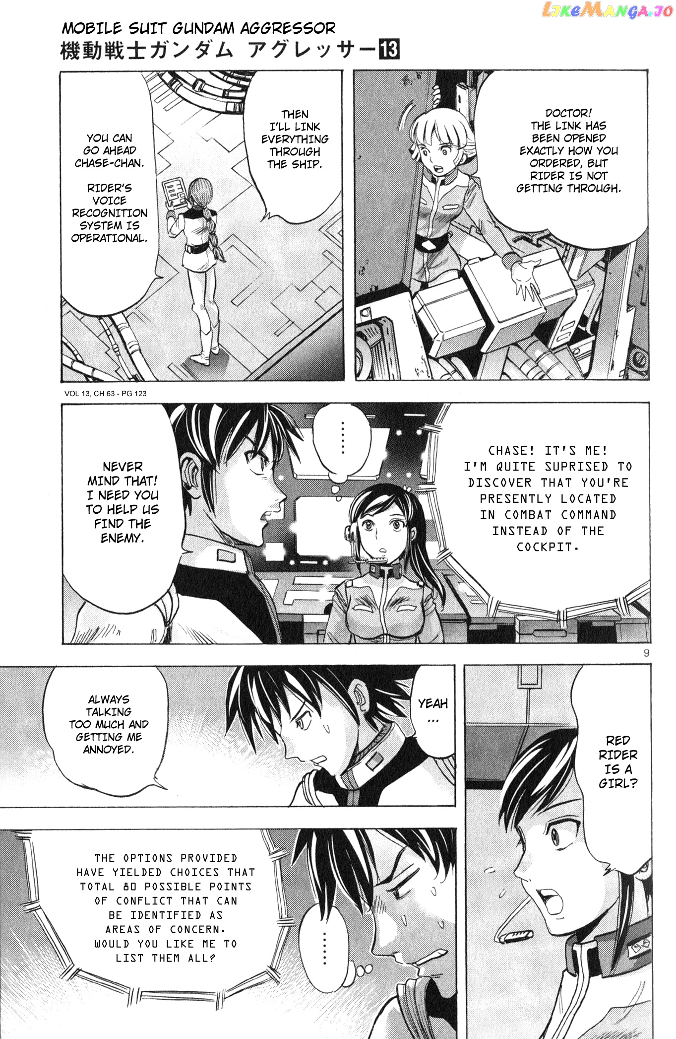 Mobile Suit Gundam Aggressor chapter 63 - page 9