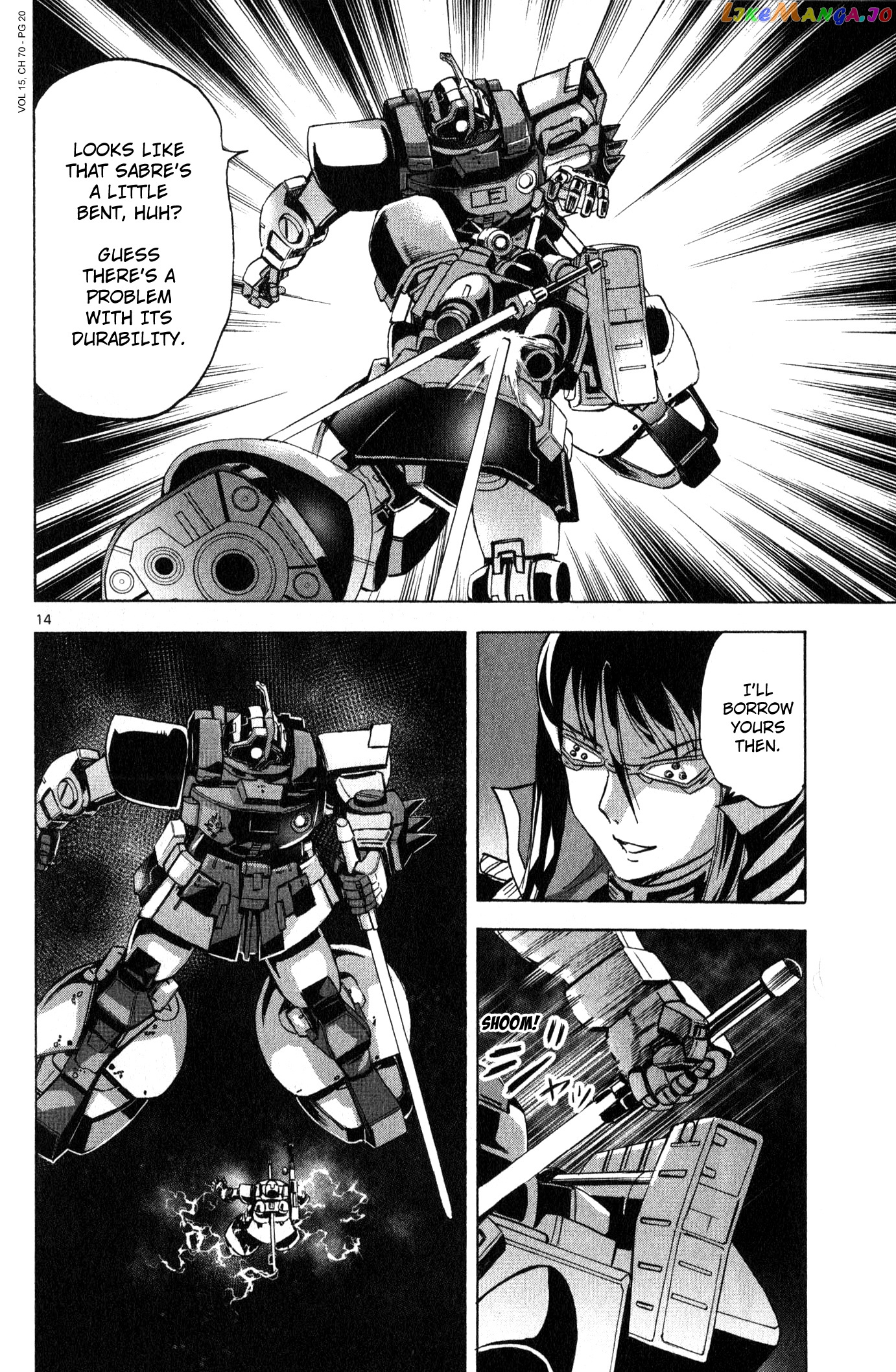 Mobile Suit Gundam Aggressor chapter 70 - page 14