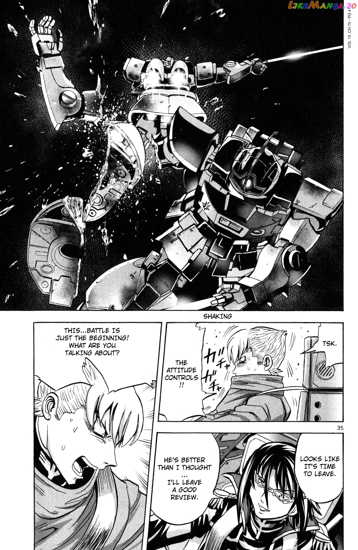 Mobile Suit Gundam Aggressor chapter 70 - page 34