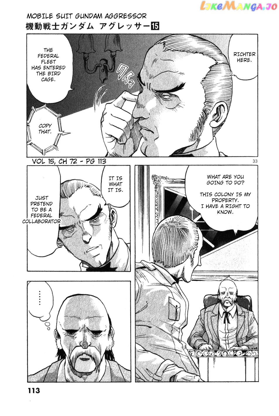 Mobile Suit Gundam Aggressor chapter 73 - page 4