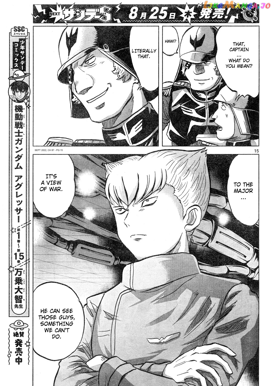 Mobile Suit Gundam Aggressor chapter 87 - page 15