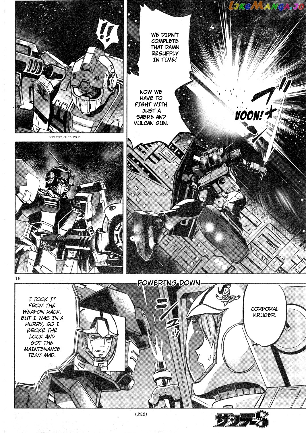 Mobile Suit Gundam Aggressor chapter 87 - page 16