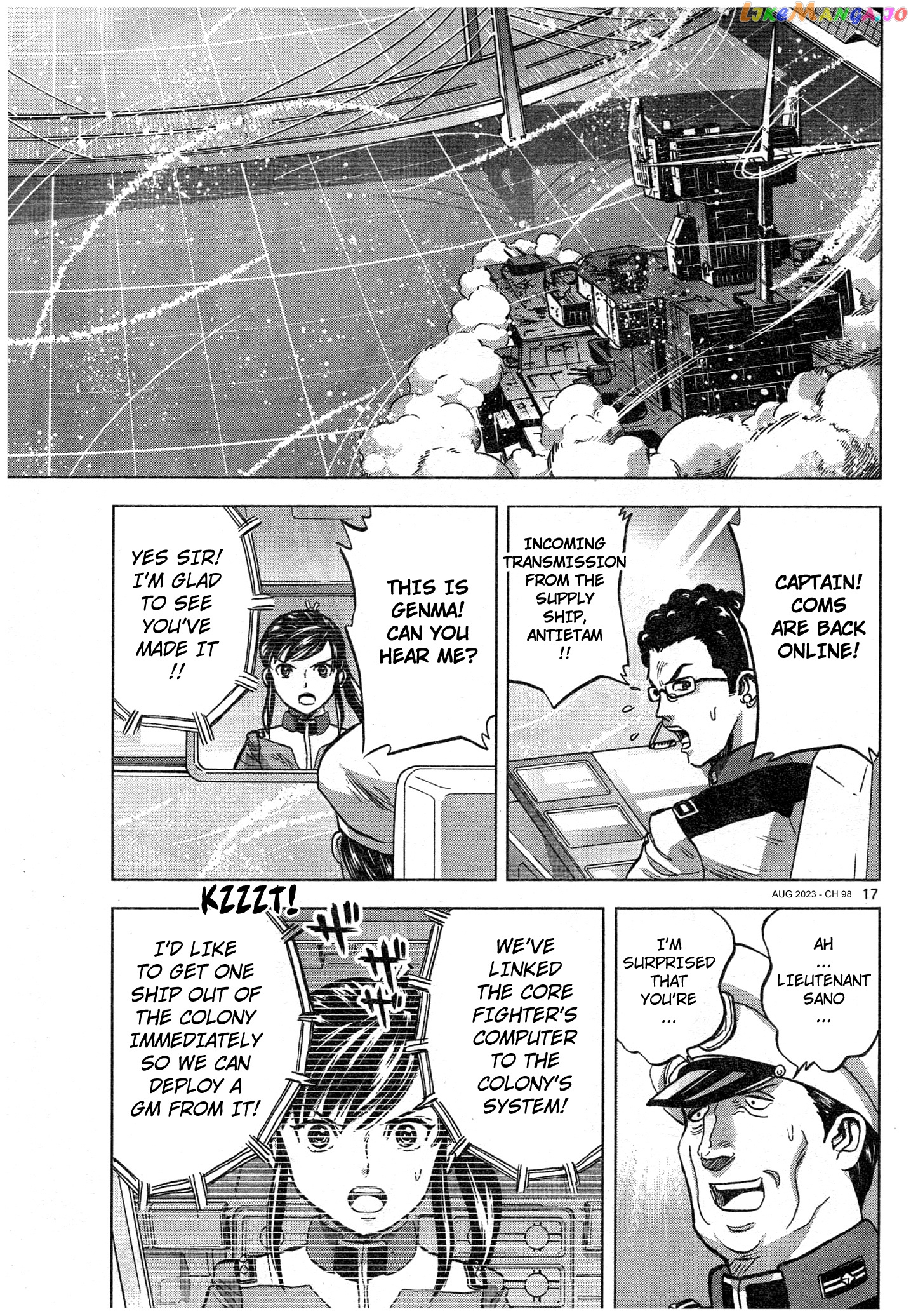 Mobile Suit Gundam Aggressor chapter 98 - page 17