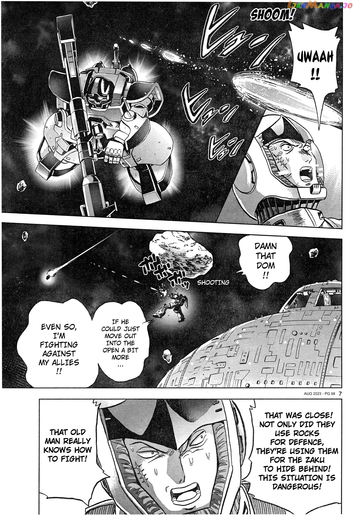 Mobile Suit Gundam Aggressor chapter 98 - page 7