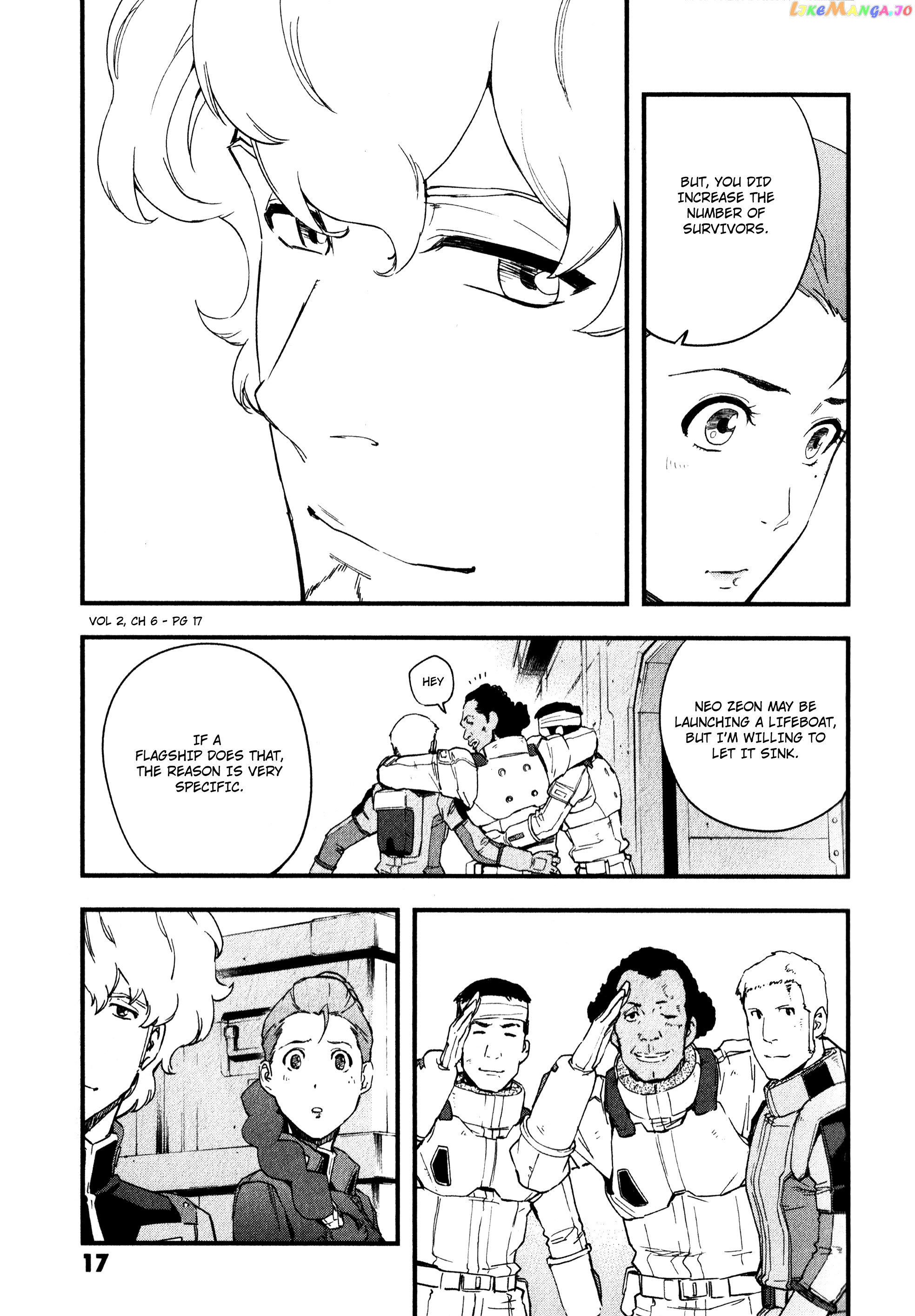 Mobile Suit Gundam Walpurgis chapter 6 - page 15