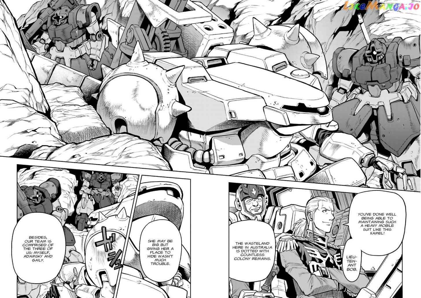 Kidou Senshi Gundam 0083 Rebellion chapter 6 - page 20