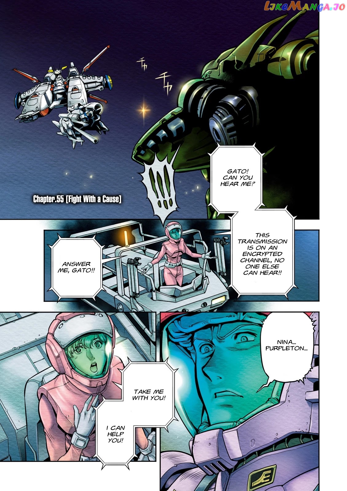 Kidou Senshi Gundam 0083 Rebellion chapter 55 - page 2