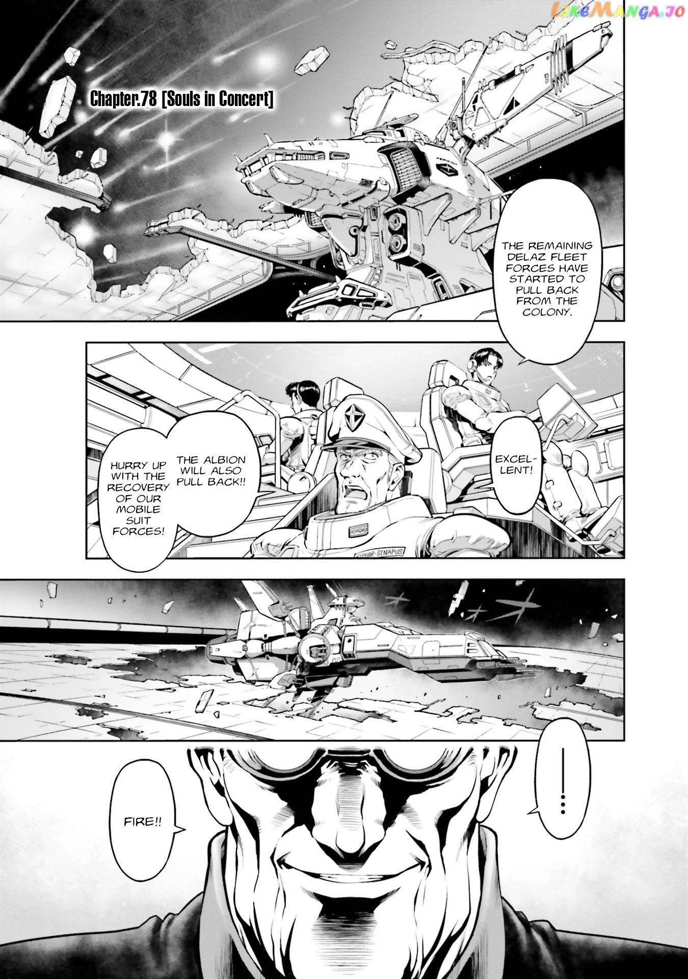 Kidou Senshi Gundam 0083 Rebellion chapter 78 - page 1