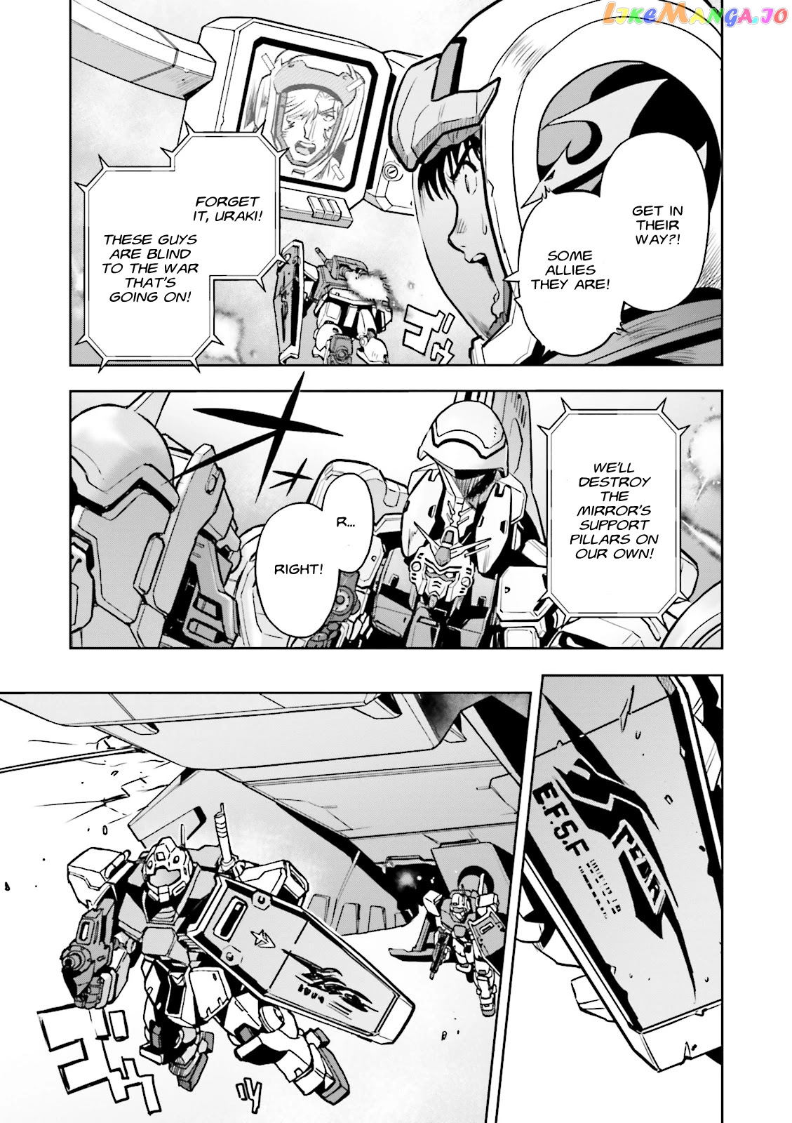 Kidou Senshi Gundam 0083 Rebellion chapter 57 - page 6