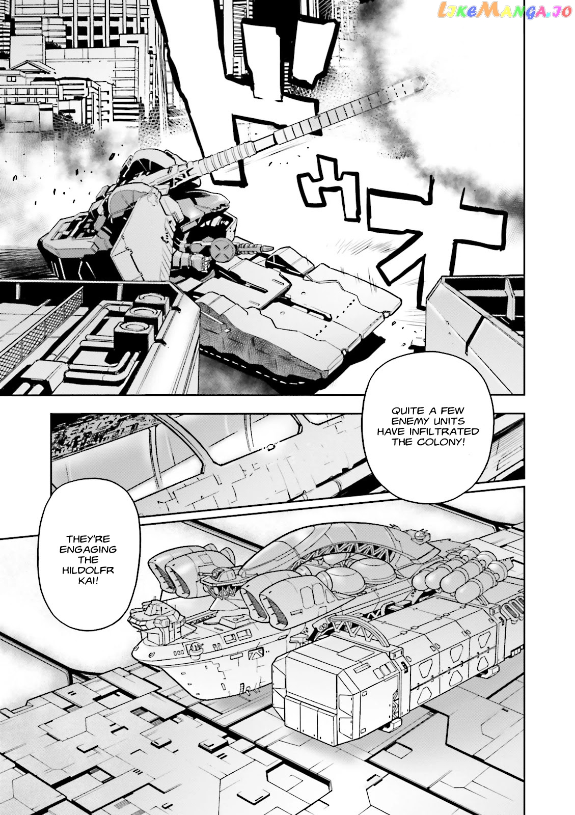 Kidou Senshi Gundam 0083 Rebellion chapter 57 - page 8