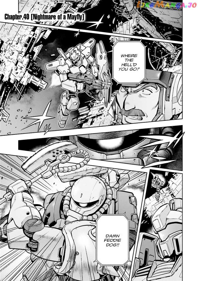 Kidou Senshi Gundam 0083 Rebellion chapter 40 - page 1