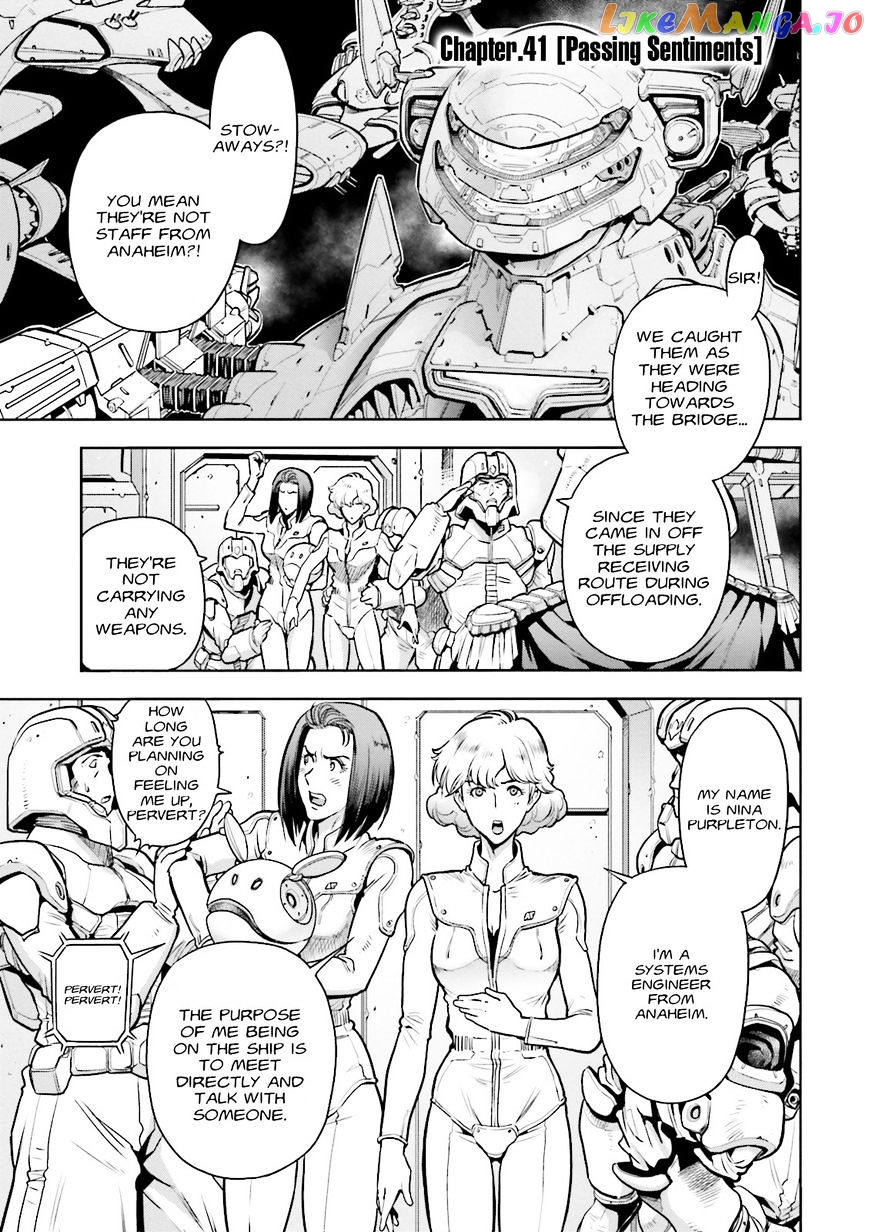 Kidou Senshi Gundam 0083 Rebellion chapter 41 - page 1