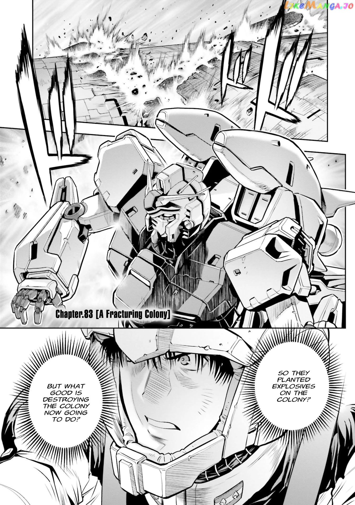 Kidou Senshi Gundam 0083 Rebellion chapter 83 - page 1