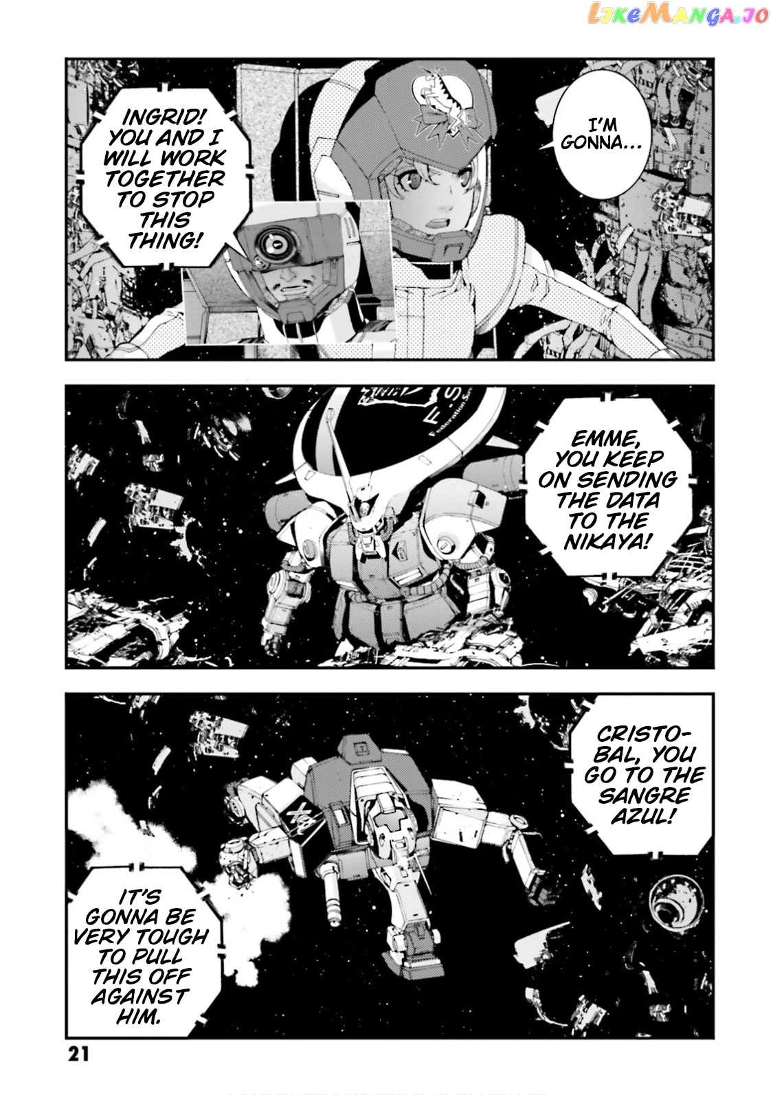 Kidou Senshi Gundam MSV-R: Johnny Ridden no Kikan chapter 80 - page 21