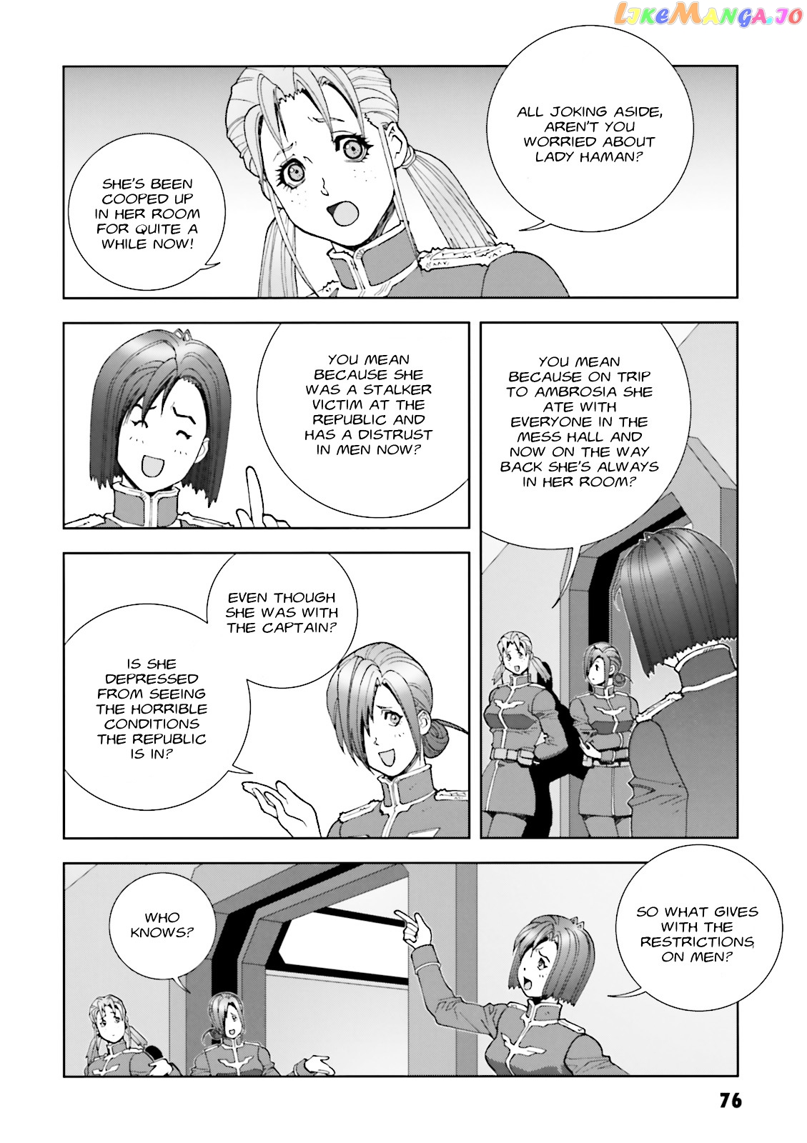 Kidou Senshi Gundam: C.D.A. Wakaki Suisei no Shouzou chapter 57 - page 10