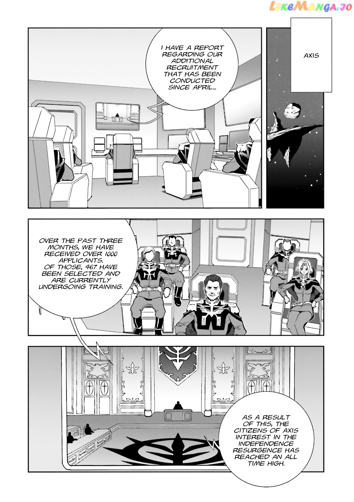 Kidou Senshi Gundam: C.D.A. Wakaki Suisei no Shouzou chapter 57 - page 18