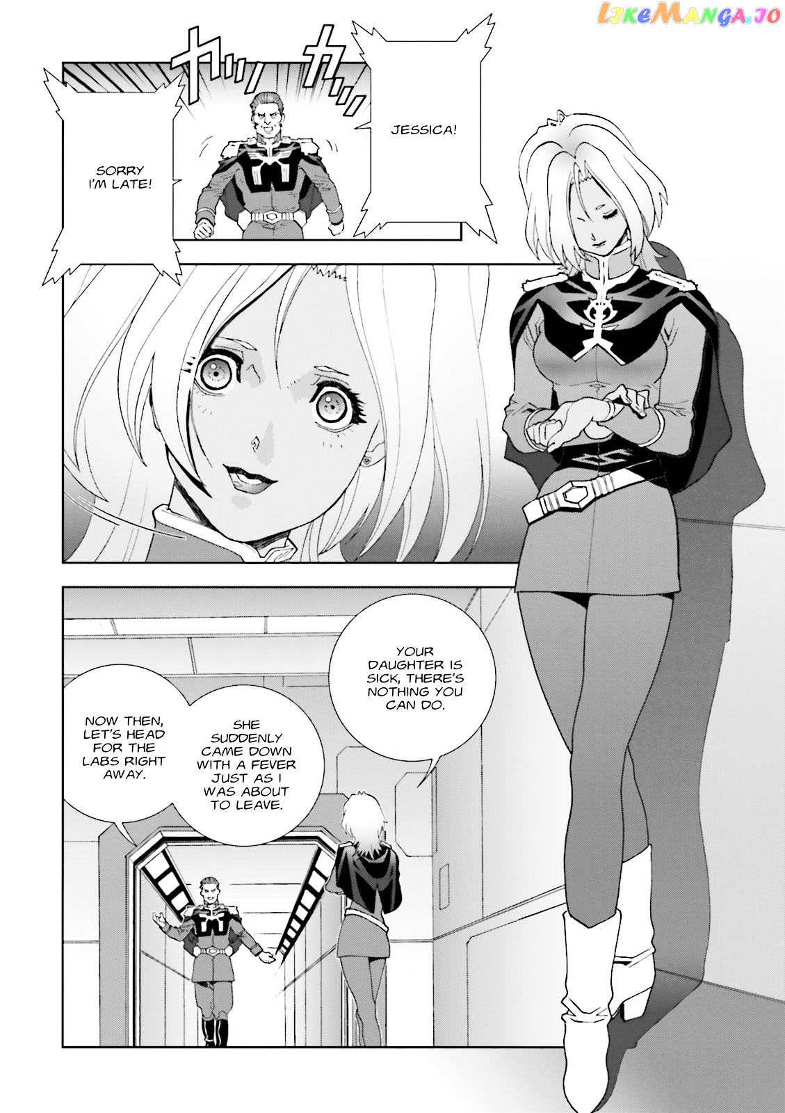 Kidou Senshi Gundam: C.D.A. Wakaki Suisei no Shouzou chapter 57 - page 2