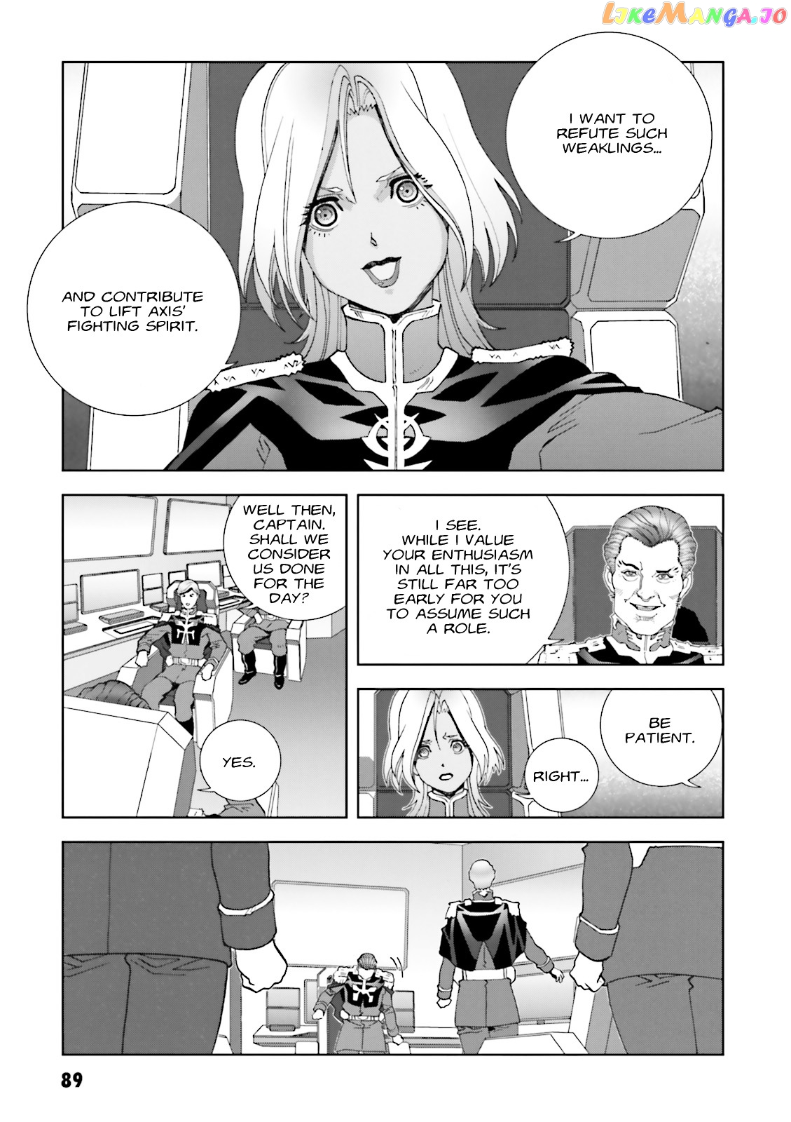 Kidou Senshi Gundam: C.D.A. Wakaki Suisei no Shouzou chapter 57 - page 23