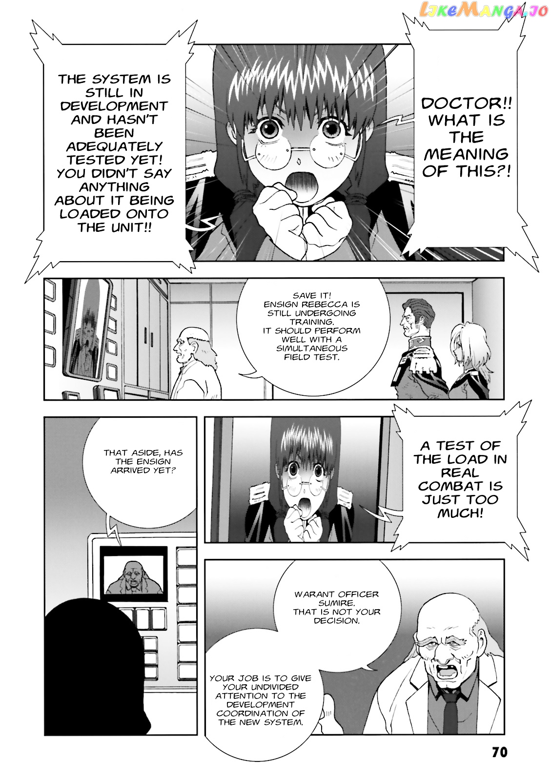 Kidou Senshi Gundam: C.D.A. Wakaki Suisei no Shouzou chapter 57 - page 4