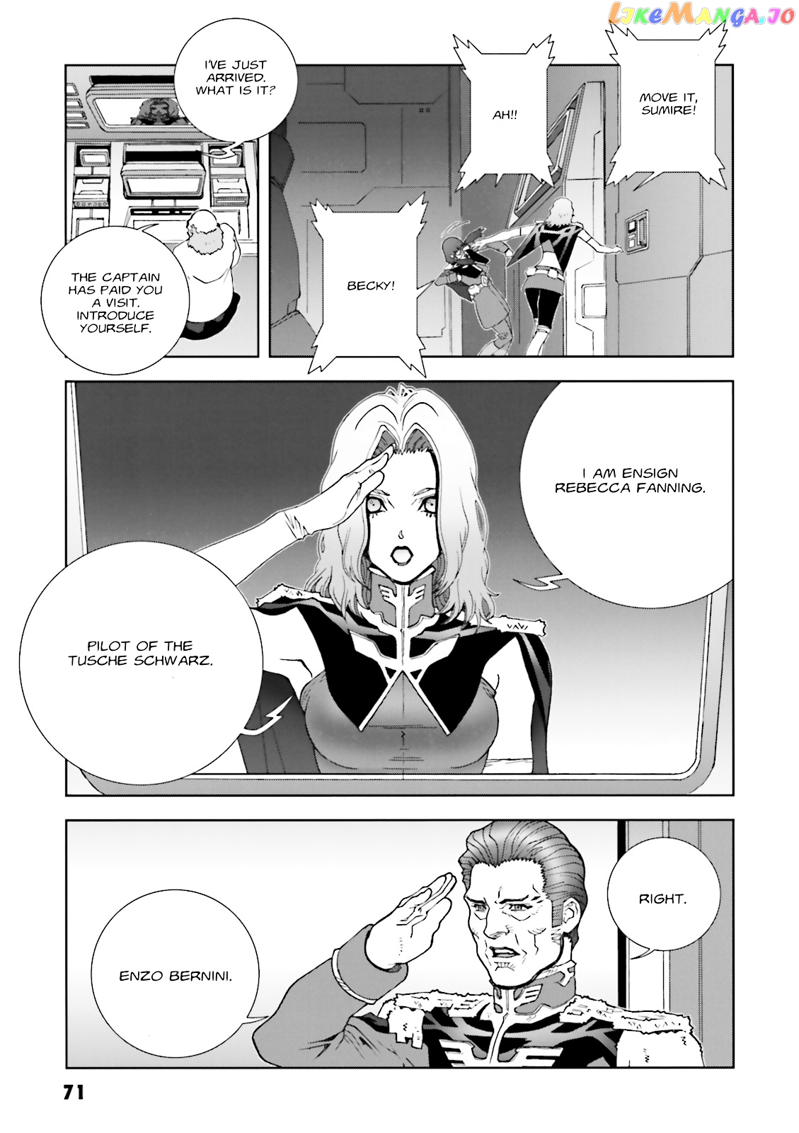 Kidou Senshi Gundam: C.D.A. Wakaki Suisei no Shouzou chapter 57 - page 5