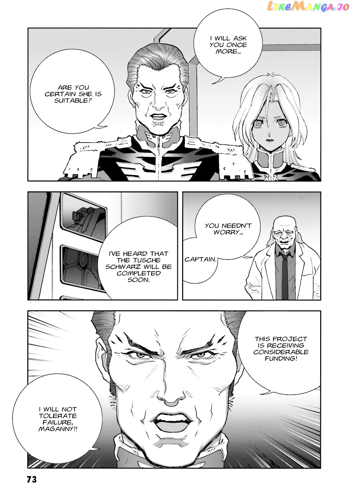 Kidou Senshi Gundam: C.D.A. Wakaki Suisei no Shouzou chapter 57 - page 7