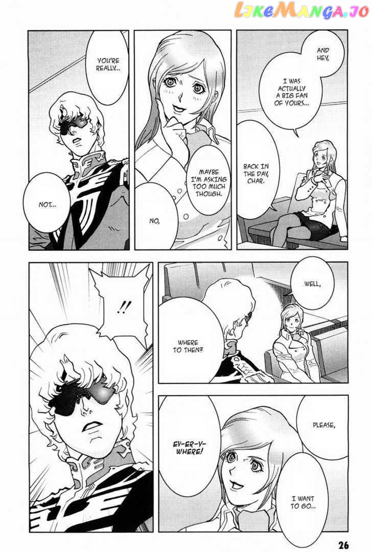 Kidou Senshi Gundam: C.D.A. Wakaki Suisei no Shouzou chapter 0 - page 27