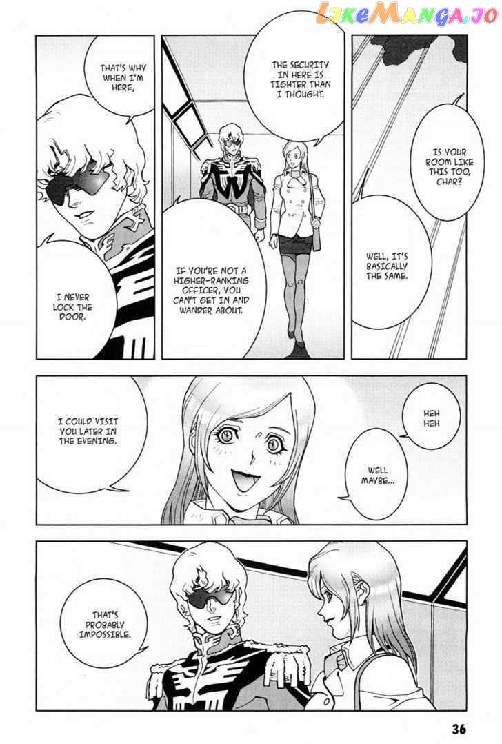 Kidou Senshi Gundam: C.D.A. Wakaki Suisei no Shouzou chapter 0 - page 37