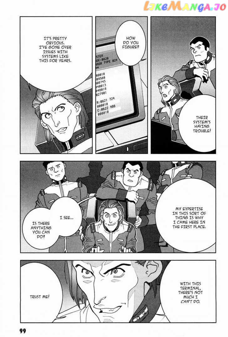 Kidou Senshi Gundam: C.D.A. Wakaki Suisei no Shouzou chapter 0 - page 99