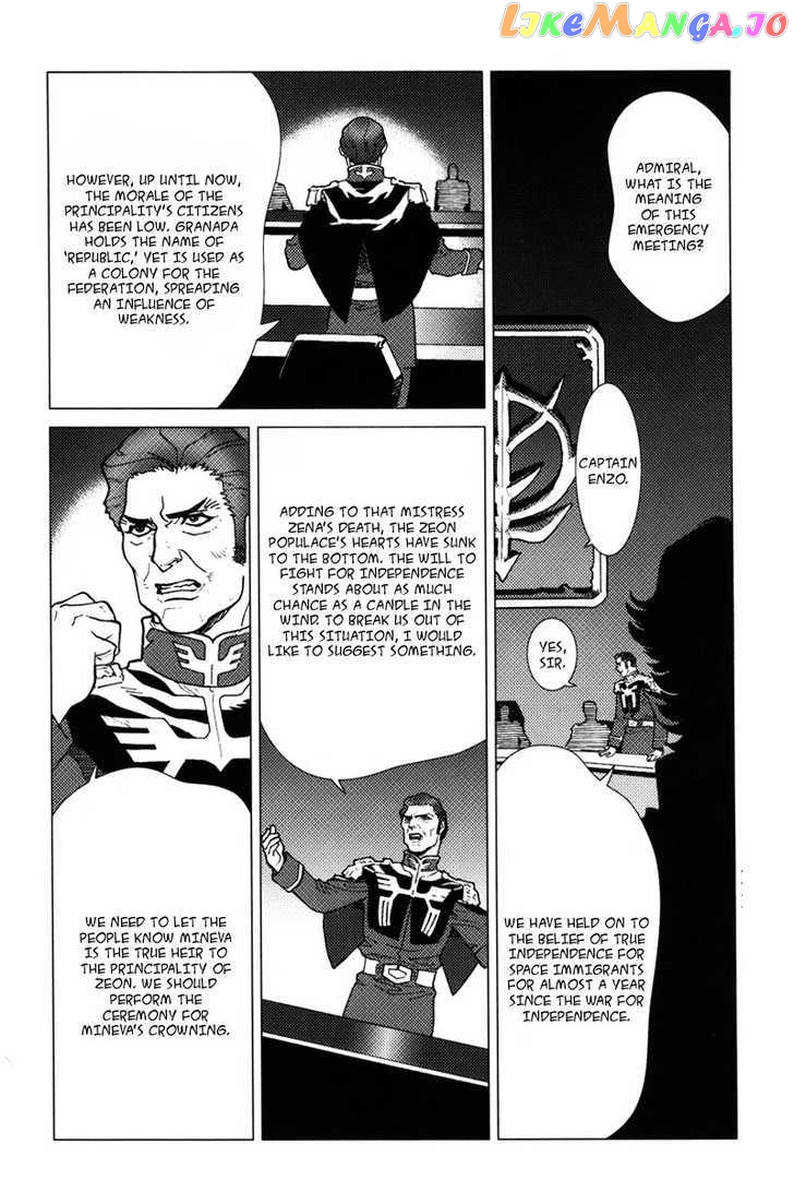 Kidou Senshi Gundam: C.D.A. Wakaki Suisei no Shouzou chapter 1-4 - page 144