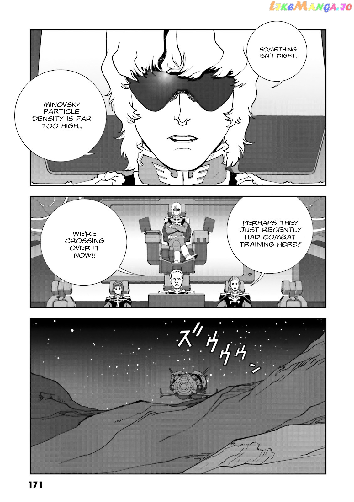 Kidou Senshi Gundam: C.D.A. Wakaki Suisei no Shouzou chapter 59 - page 33