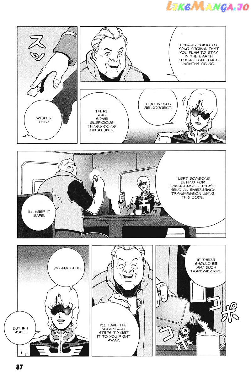 Kidou Senshi Gundam: C.D.A. Wakaki Suisei no Shouzou chapter 35 - page 13