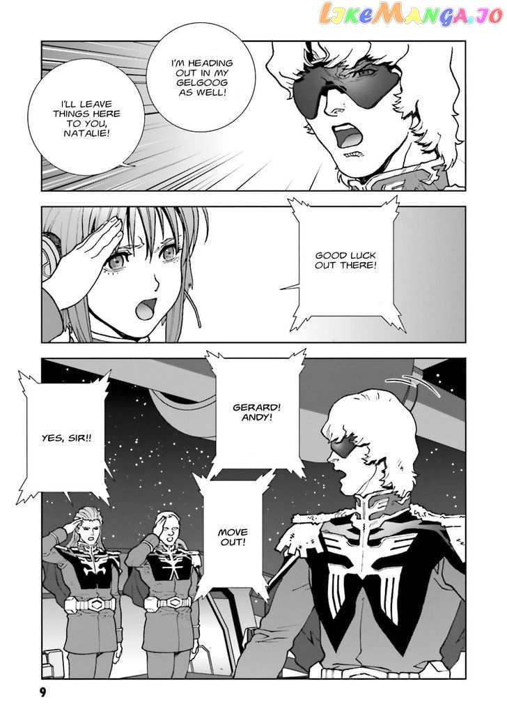 Kidou Senshi Gundam: C.D.A. Wakaki Suisei no Shouzou chapter 60 - page 10