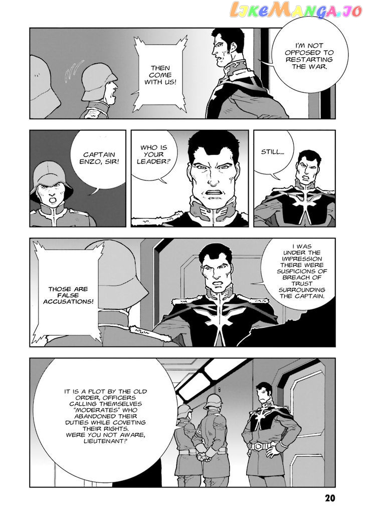 Kidou Senshi Gundam: C.D.A. Wakaki Suisei no Shouzou chapter 60 - page 20