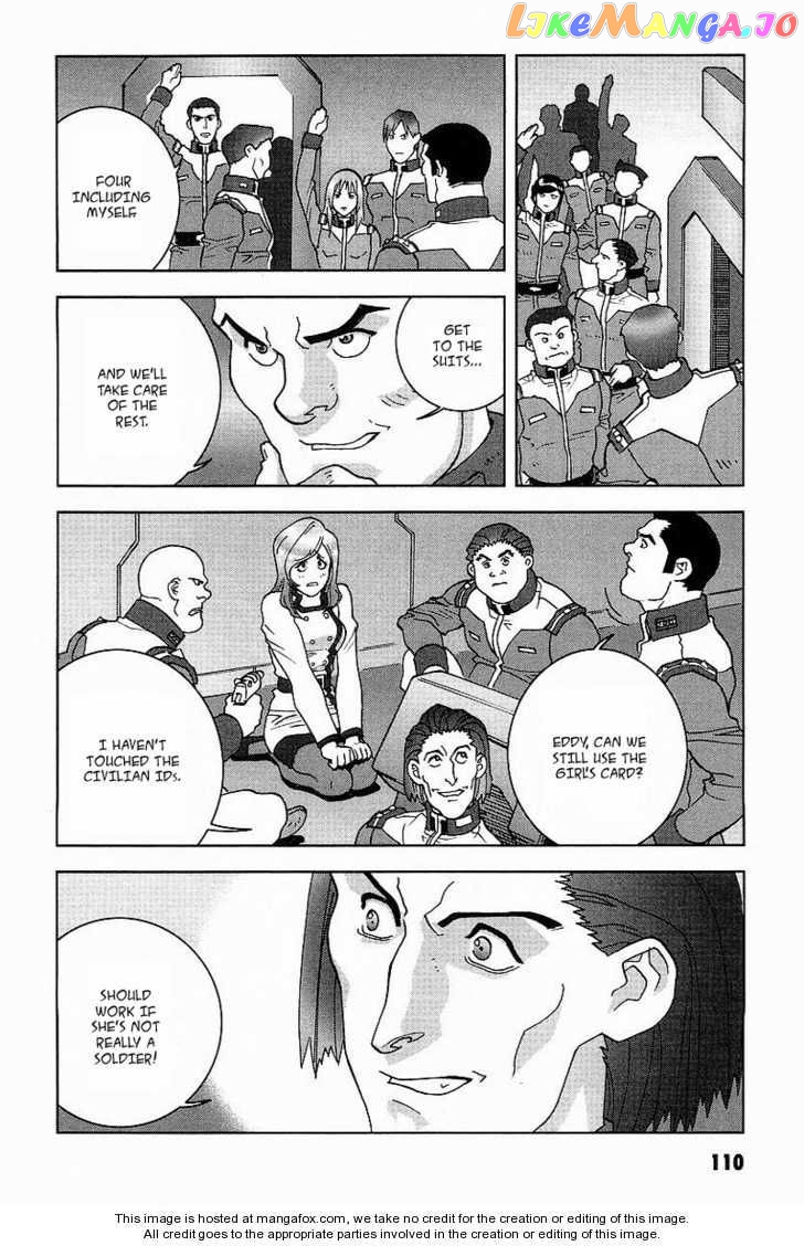 Kidou Senshi Gundam: C.D.A. Wakaki Suisei no Shouzou chapter 15-18 - page 110