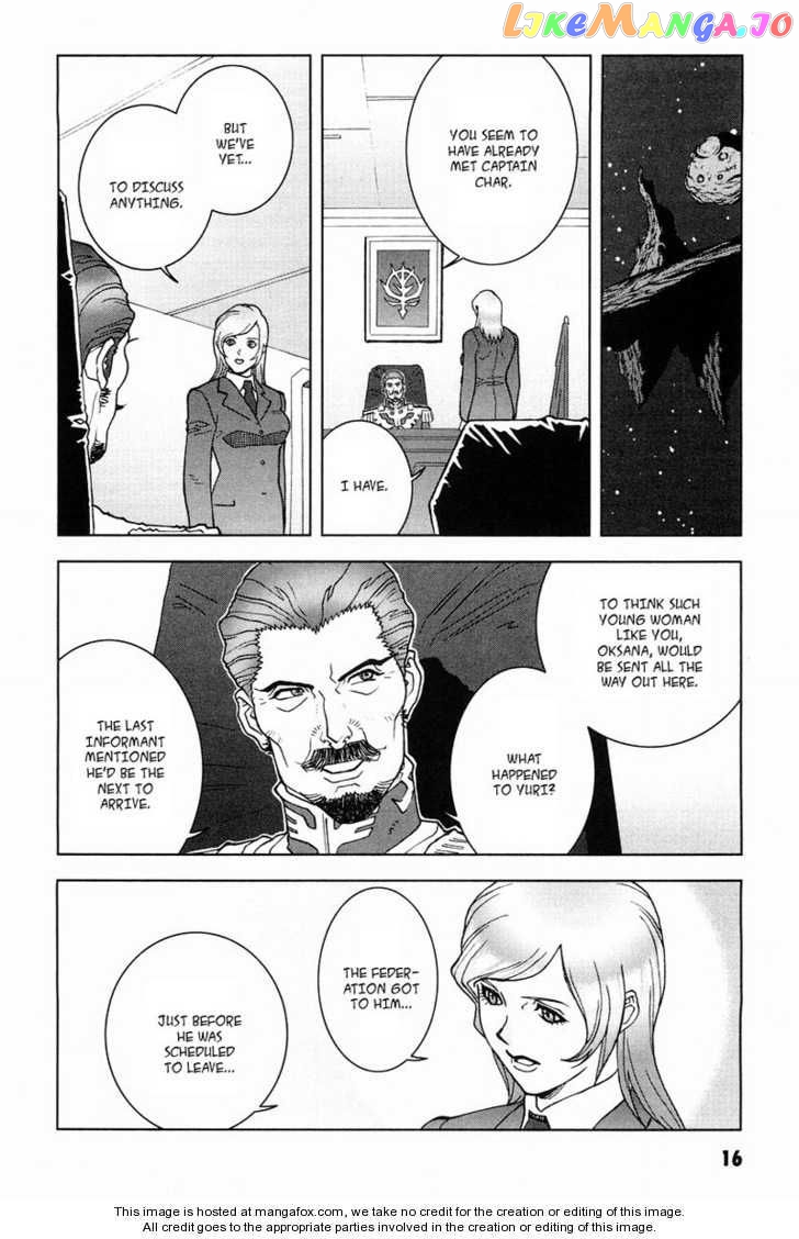 Kidou Senshi Gundam: C.D.A. Wakaki Suisei no Shouzou chapter 15-18 - page 17