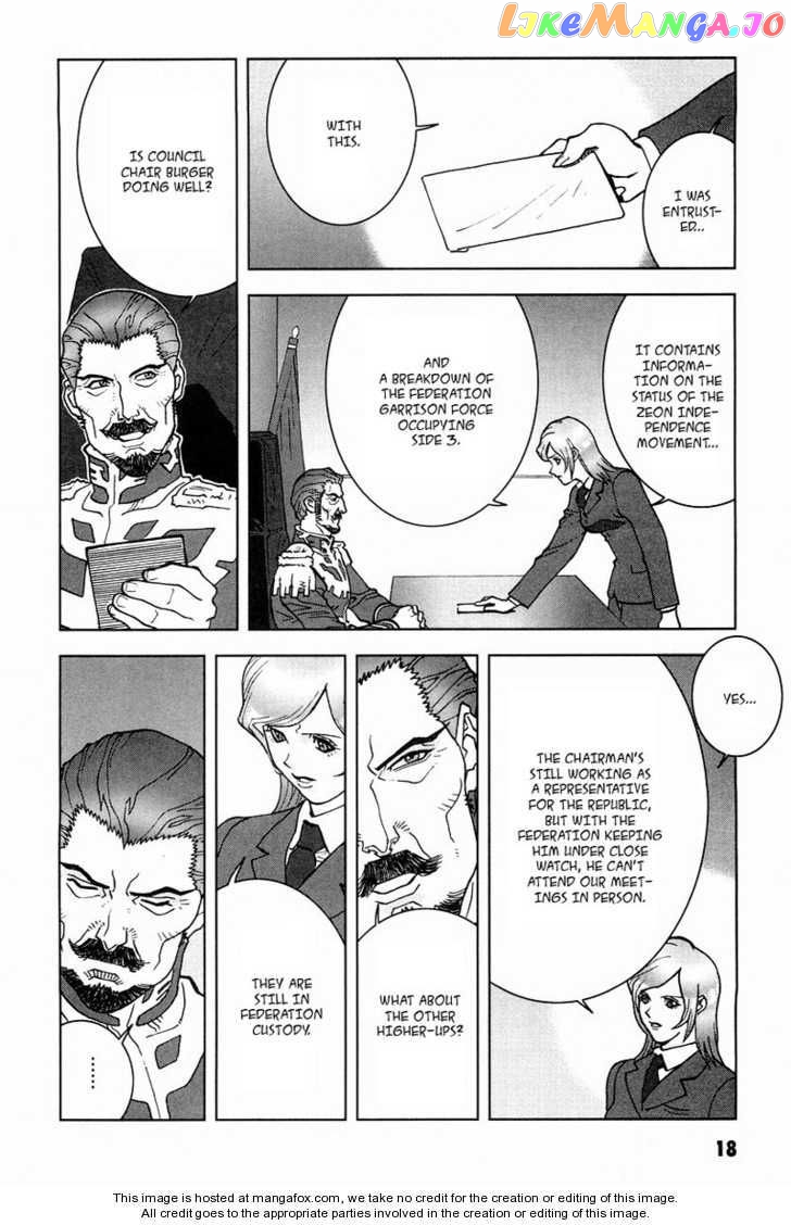 Kidou Senshi Gundam: C.D.A. Wakaki Suisei no Shouzou chapter 15-18 - page 19