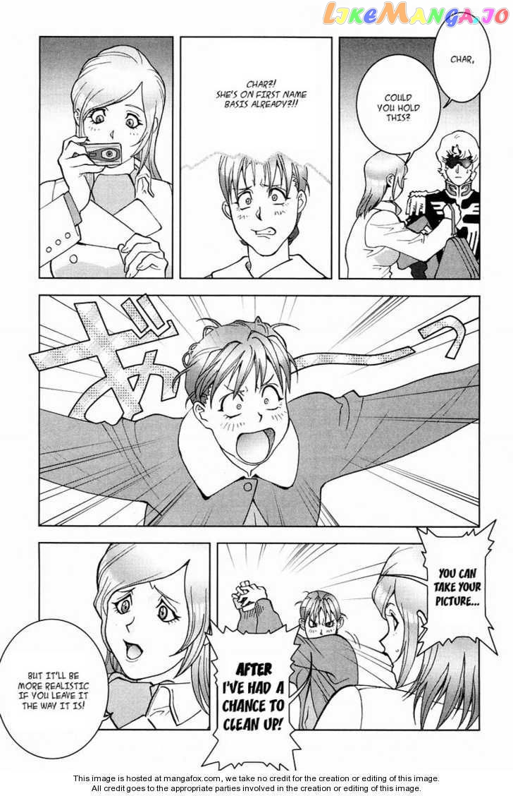 Kidou Senshi Gundam: C.D.A. Wakaki Suisei no Shouzou chapter 15-18 - page 34
