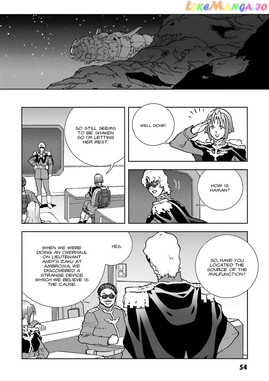 Kidou Senshi Gundam: C.D.A. Wakaki Suisei no Shouzou chapter 61 - page 22