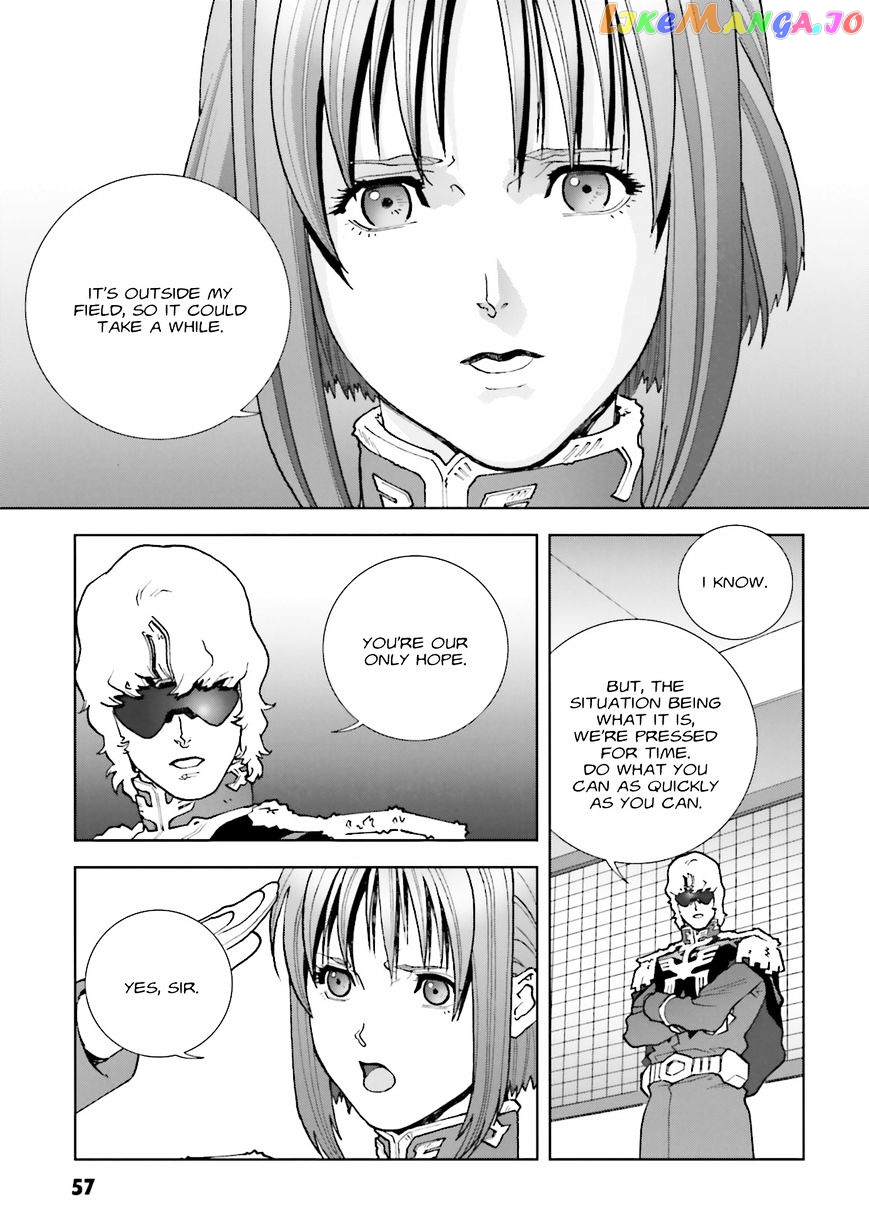 Kidou Senshi Gundam: C.D.A. Wakaki Suisei no Shouzou chapter 61 - page 25