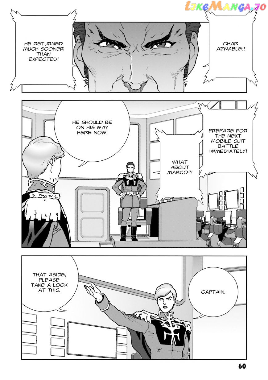 Kidou Senshi Gundam: C.D.A. Wakaki Suisei no Shouzou chapter 61 - page 28