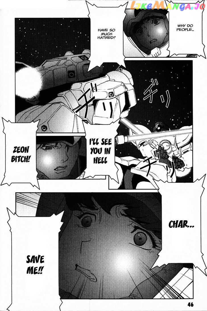 Kidou Senshi Gundam: C.D.A. Wakaki Suisei no Shouzou chapter 19-22 - page 47