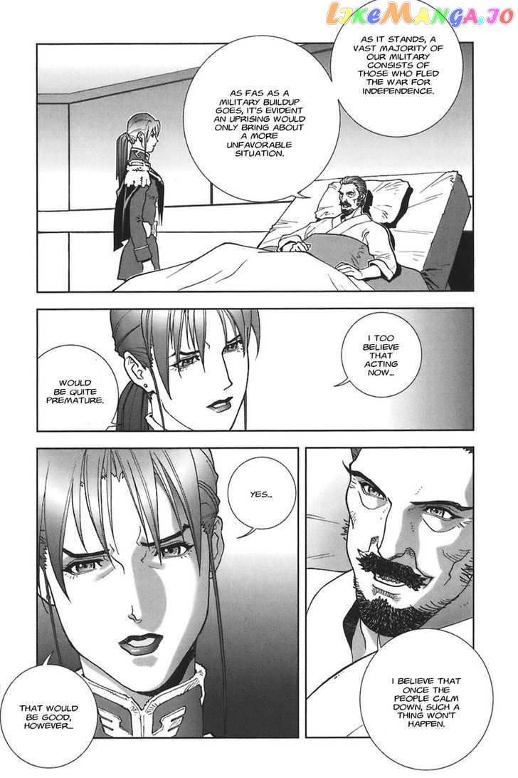 Kidou Senshi Gundam: C.D.A. Wakaki Suisei no Shouzou chapter 38-44 - page 116