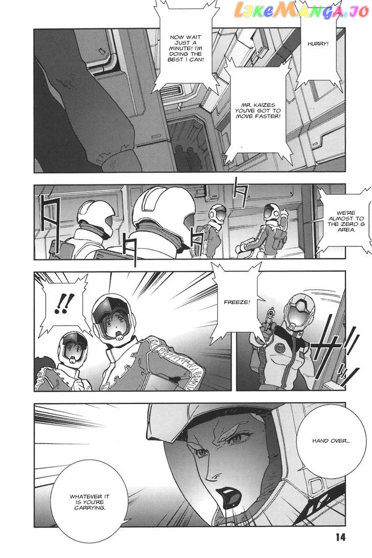 Kidou Senshi Gundam: C.D.A. Wakaki Suisei no Shouzou chapter 38-44 - page 15